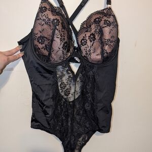 Black Lace Bodysuit